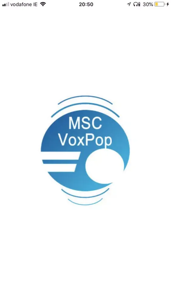 Screenshot di MSC VoxPop