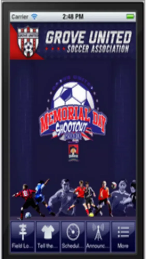 Capturas de pantalla de Grove United Memorial Day Shootout