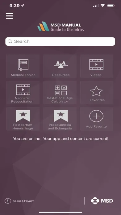 Tangkapan skrin MSD Manual Guide to Obstetrics