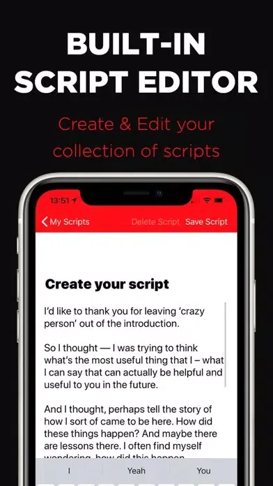 Video Teleprompter Lite স্ক্রিনশট