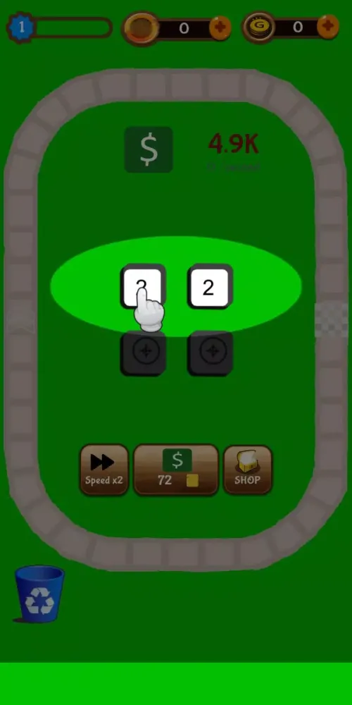 Screenshot di Merge Idle 2048 - Tycoon Games