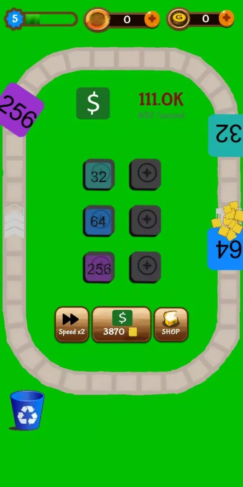 Screenshot di Merge Idle 2048 - Tycoon Games