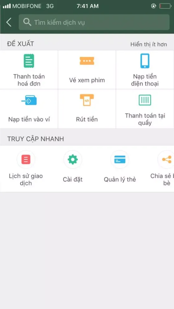 Điểm Giao Dịch MoMo Ekran Görüntüleri