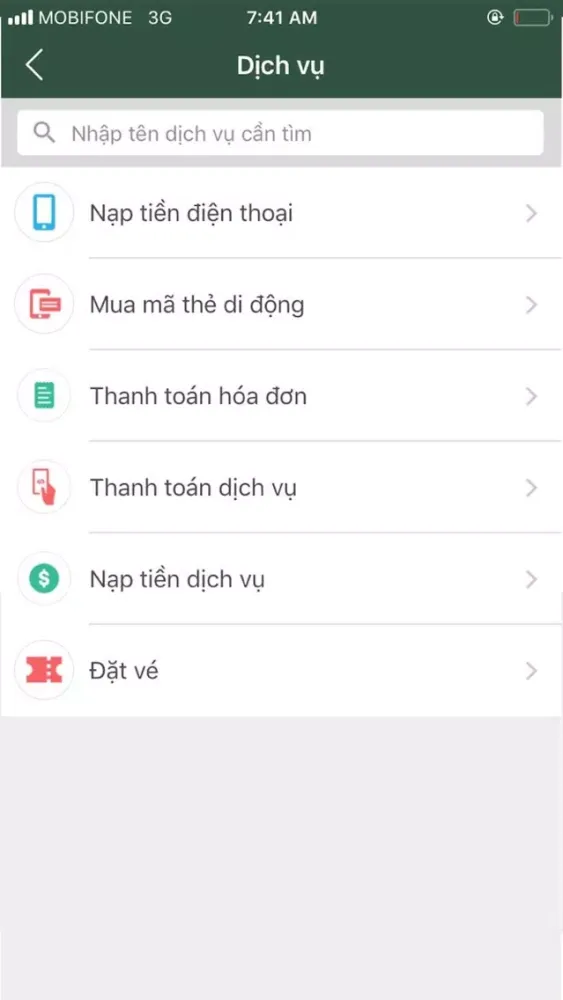 Điểm Giao Dịch MoMo Ekran Görüntüleri