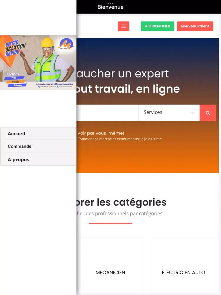 Mservices iPad  Ekran Görüntüleri