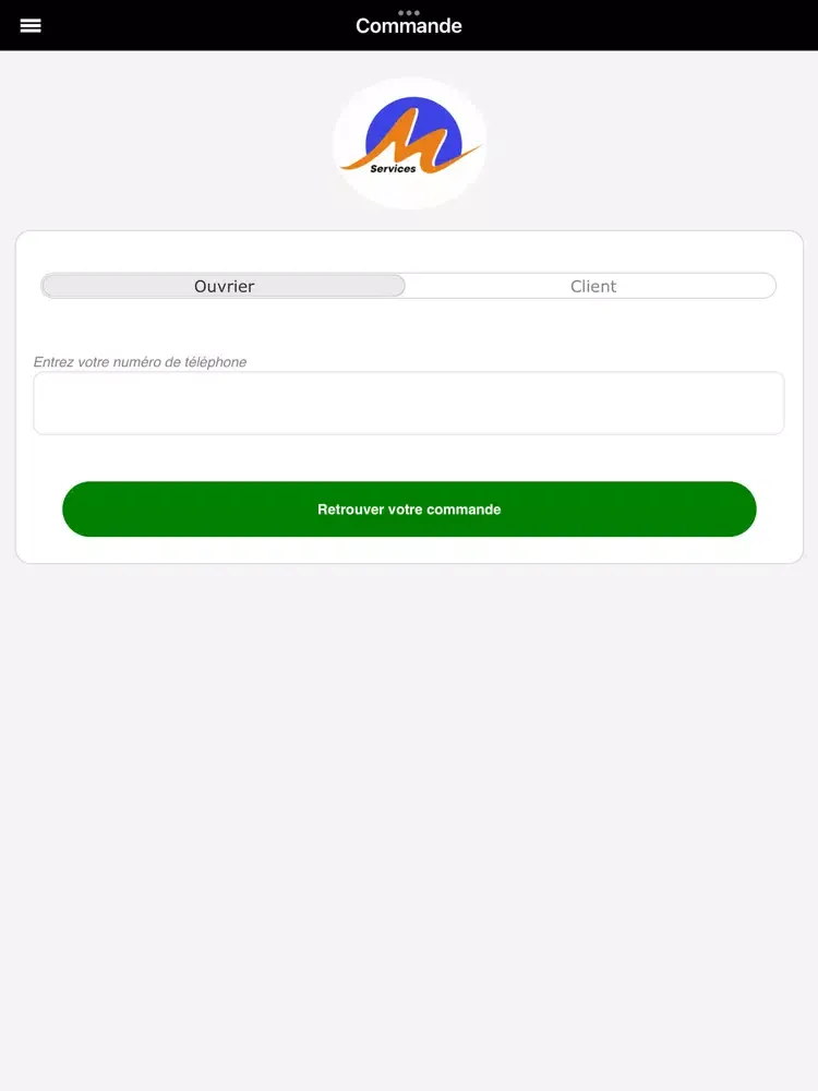 Mservices iPad  Ekran Görüntüleri
