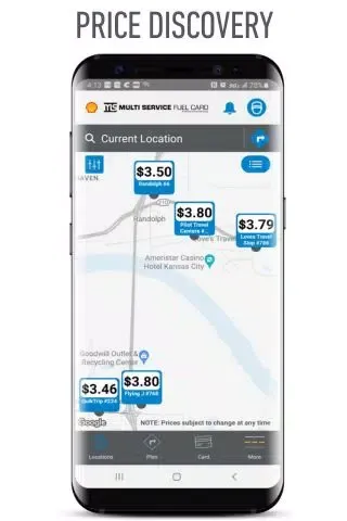 Multi Service Fuel Card Screenshots