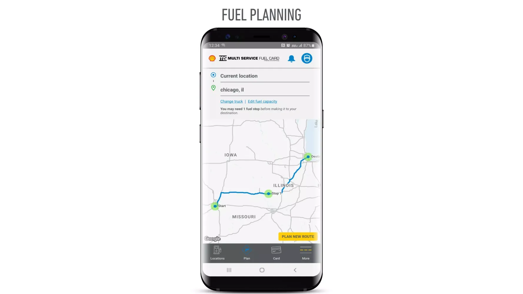 Multi Service Fuel Card Screenshots
