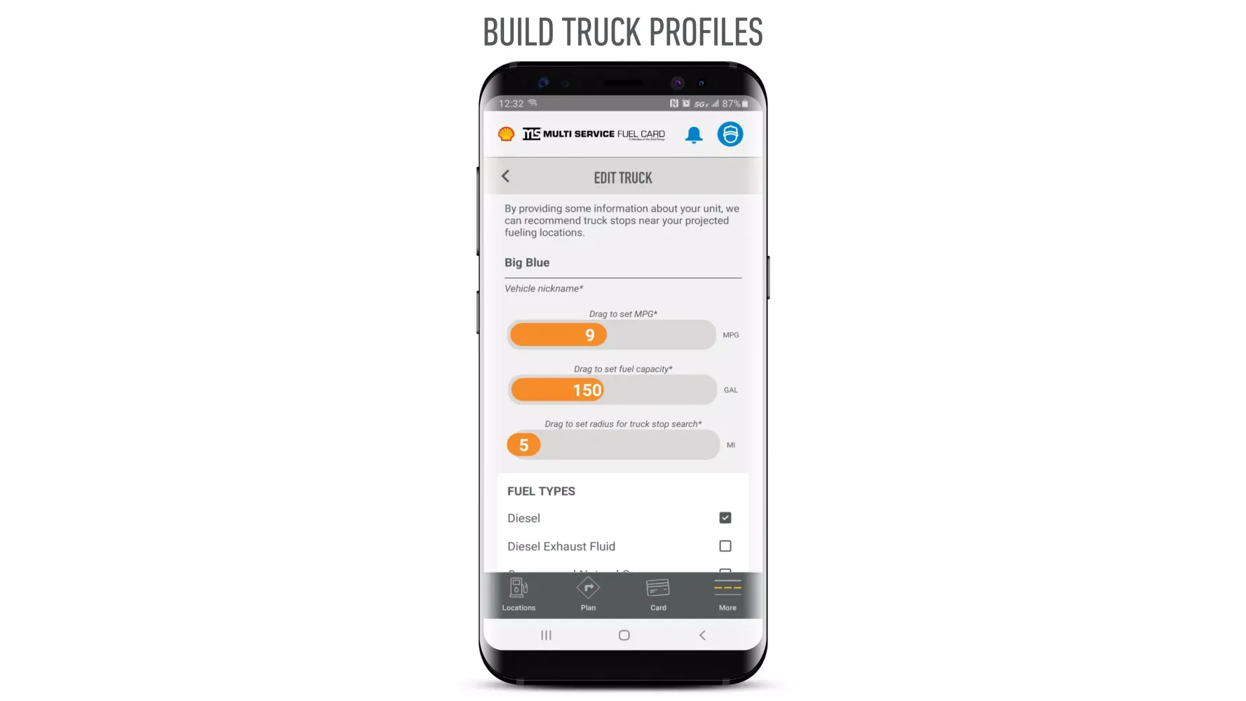 Multi Service Fuel Card Screenshots