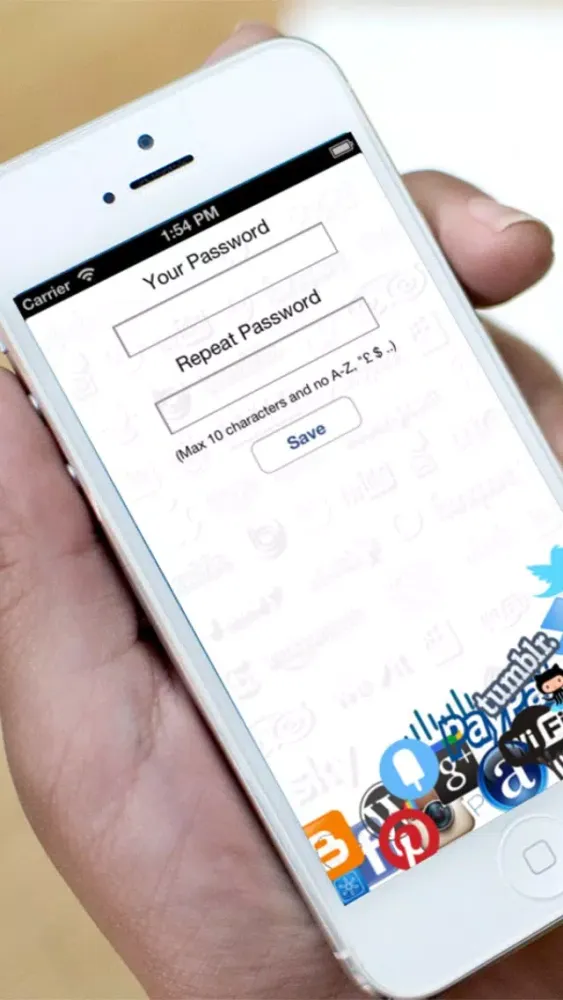 Ảnh chụp màn hình của SavePassword