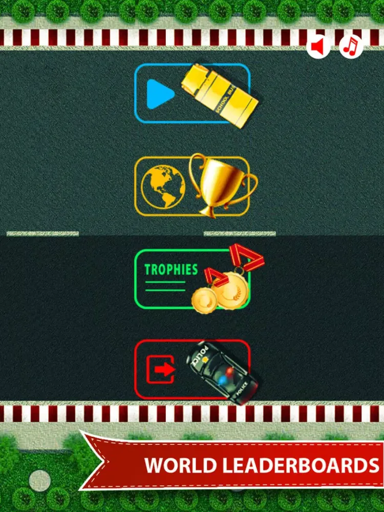 School bus driver racing sim iPad 应用截图