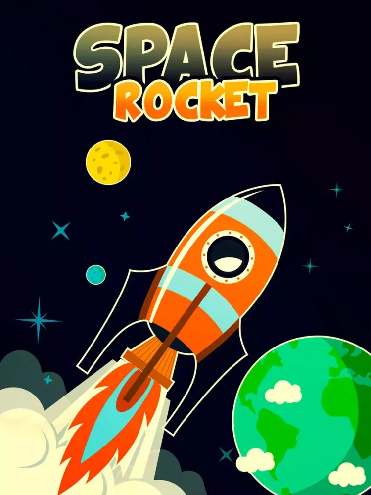 Astronaut Space Rocket flight iPad  스크린샷