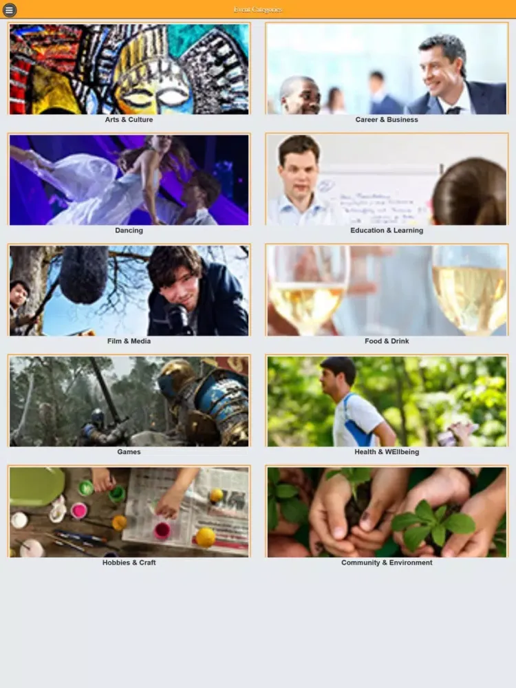 KPPR Events Advertiser iPad  Screenshots