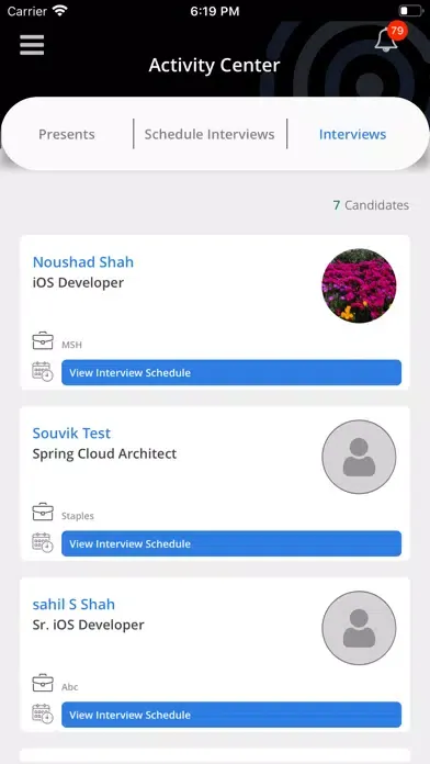MSH Client App スクリーンショット