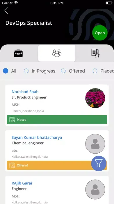 MSH Client App スクリーンショット