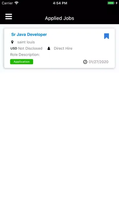 MSH Candidate App Screenshots