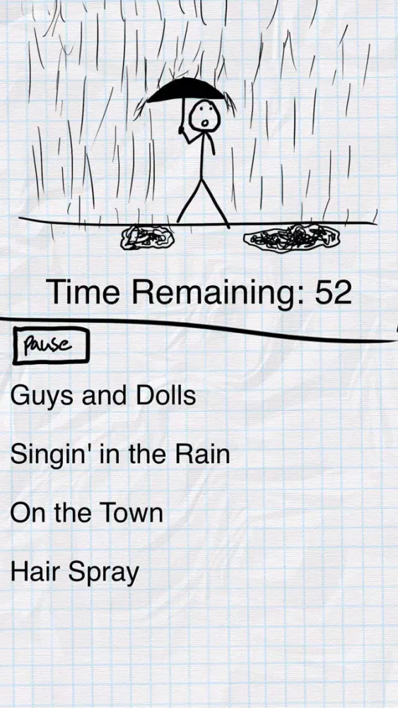 Zrzuty ekranu Doodle Movie Quiz