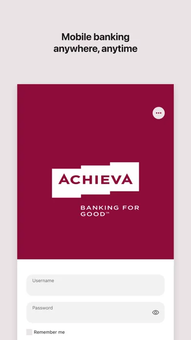 Capturas de tela do Achieva Credit Union