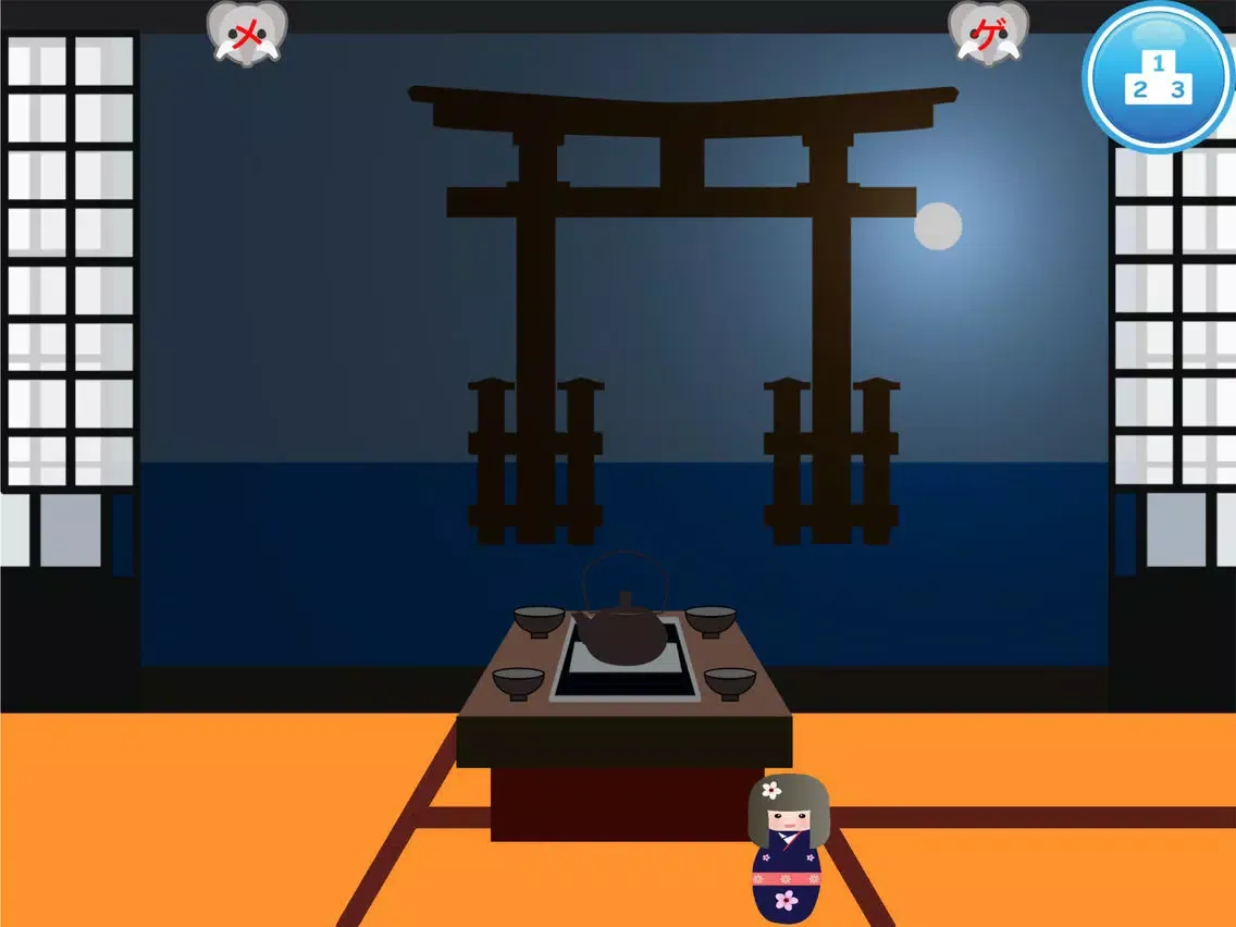 تصاویر Japanese Kokeshi iPad 