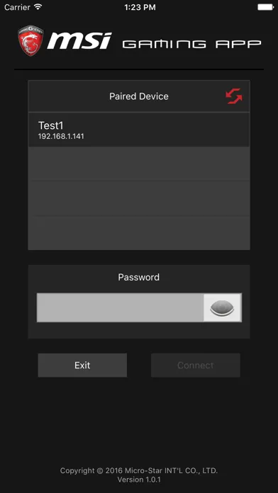 تصاویر MSI GAMING APP
