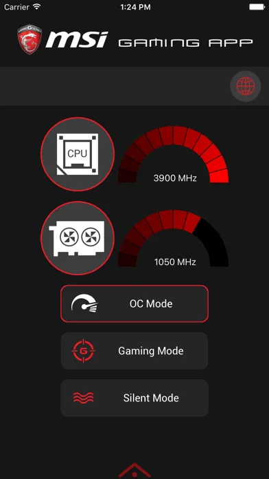 تصاویر MSI GAMING APP