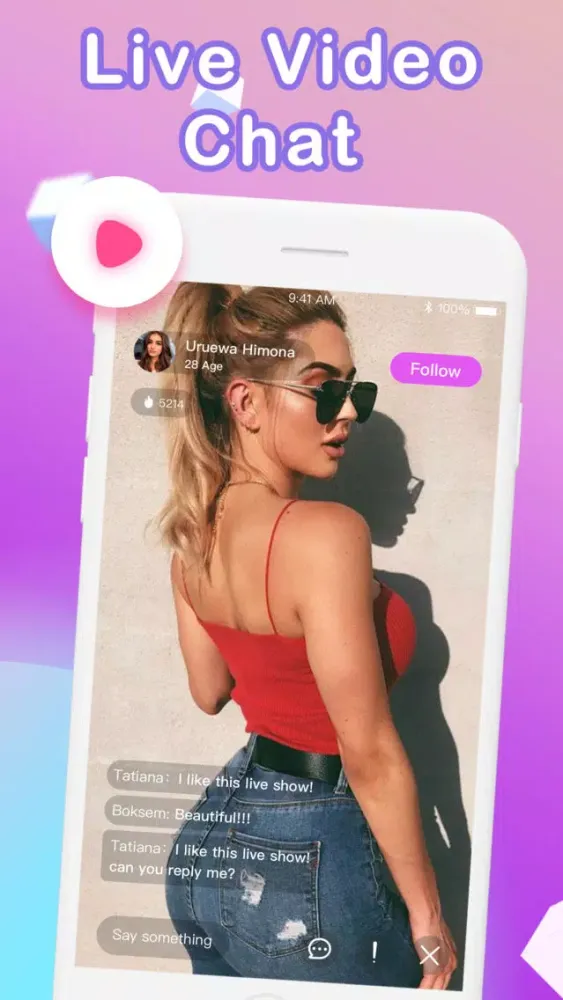 Chatup Live - Video Chat App 스크린샷