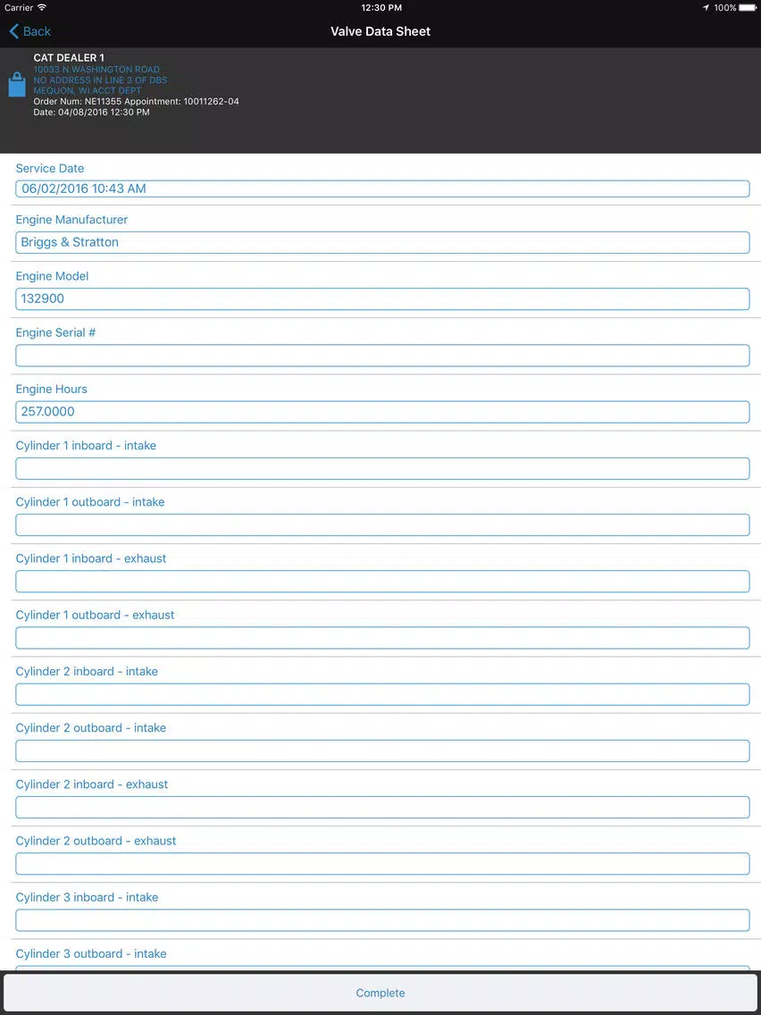 Service Pro Mobile 2.13 iPad 应用截图