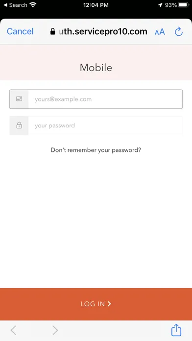 Capturas de pantalla de Service Pro Mobile 3