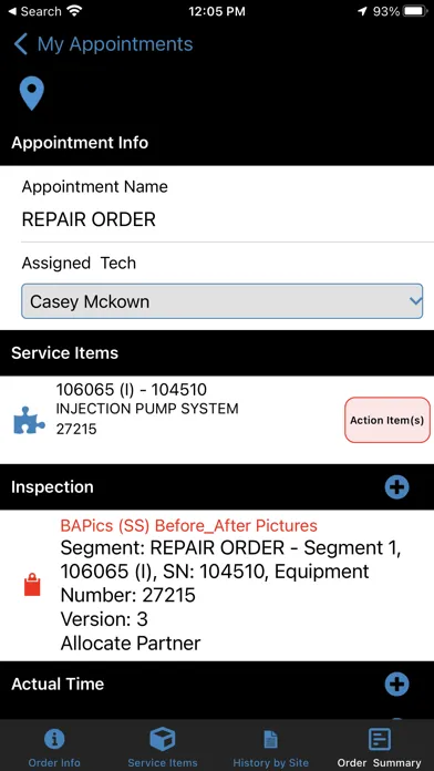Capturas de pantalla de Service Pro Mobile 3