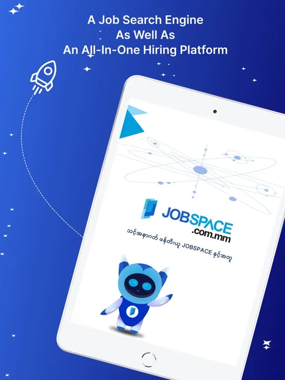 JobSpace-Job Search in Myanmar iPad 应用截图