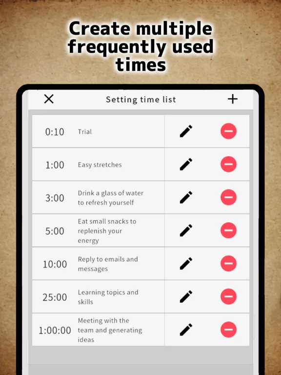 Screenshot di hourglass alarm timer iPad 