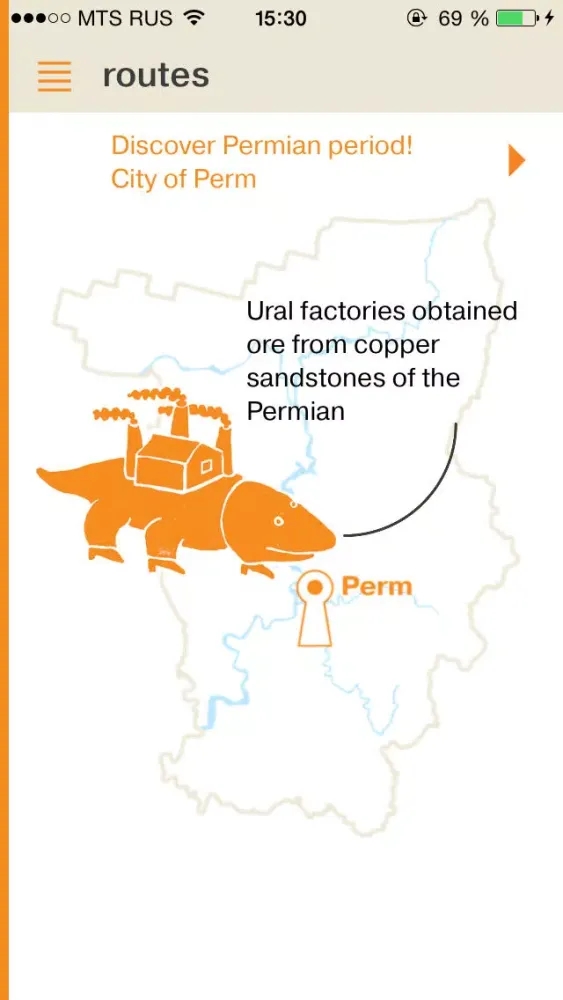 Screenshot di Discover Permian period