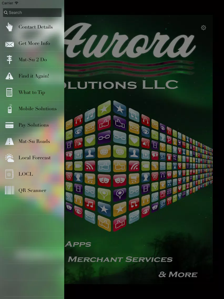 Aurora Solutions iPad  Screenshots