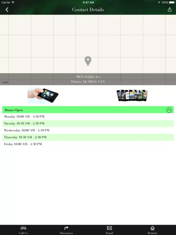 Screenshot di Aurora Solutions iPad 