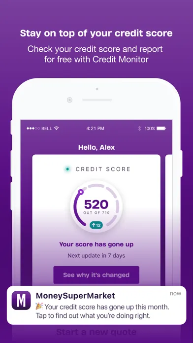 MoneySuperMarket Screenshots