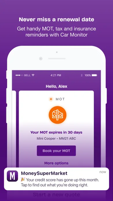 MoneySuperMarket Screenshots