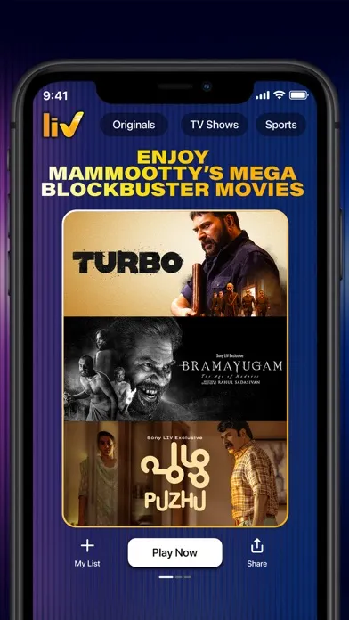 Sony LIV Screenshots