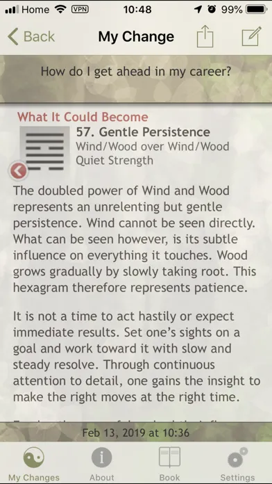تصاویر iChing Pocket App of Wisdom