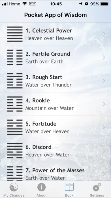 تصاویر iChing Pocket App of Wisdom