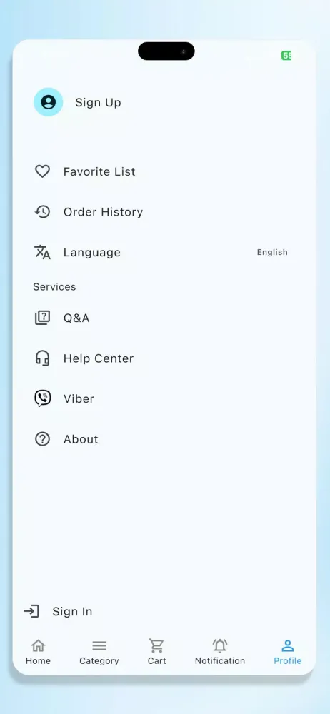 Ảnh chụp màn hình của MSN Ecommerce