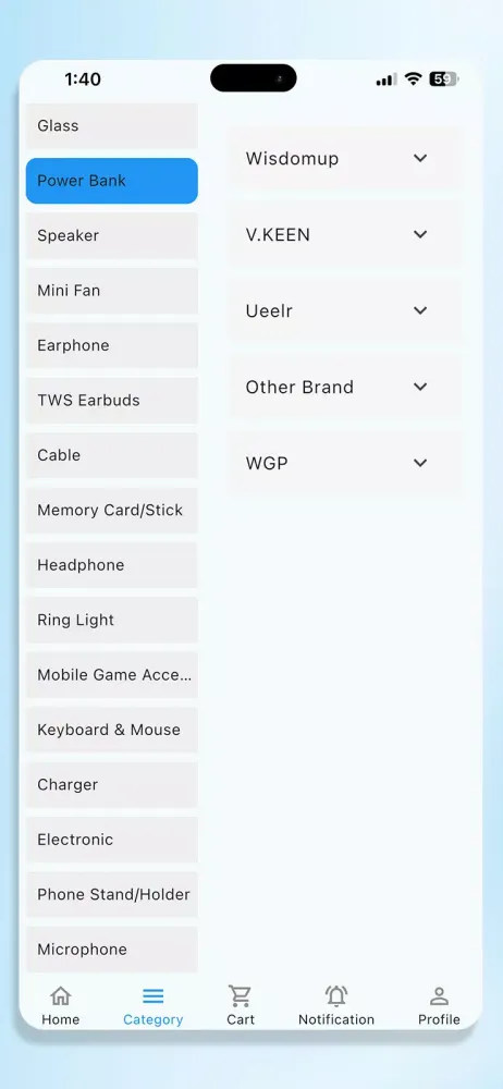 Ảnh chụp màn hình của MSN Ecommerce