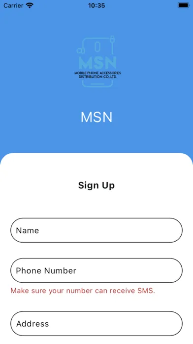 Ảnh chụp màn hình của MSN Ecommerce