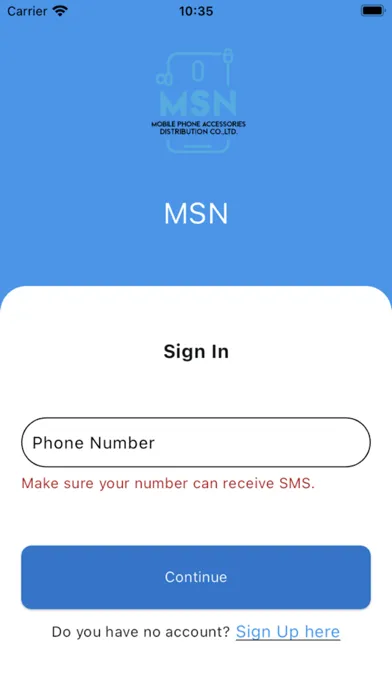 Ảnh chụp màn hình của MSN Ecommerce