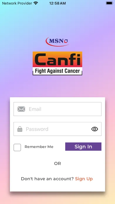 MSN Canfi スクリーンショット
