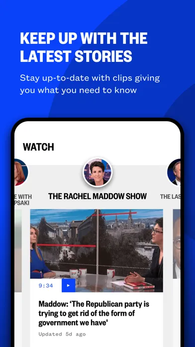 MSNBC: Watch Live & Analysis应用截图