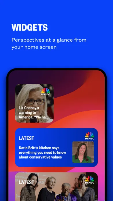 MSNBC: Watch Live & Analysis应用截图
