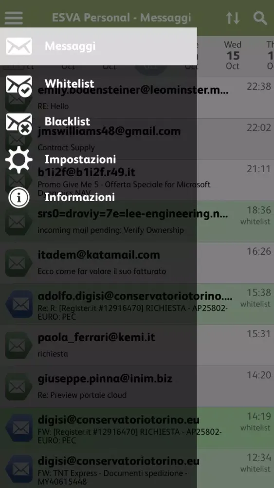 Capturas de pantalla de ESVA Personal