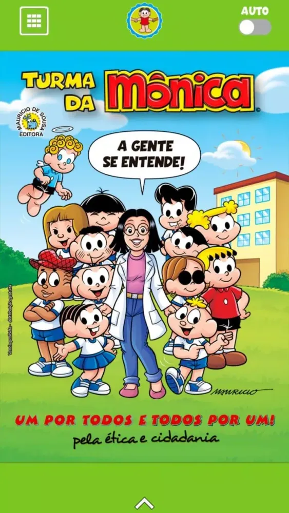 Capturas de tela do UM POR TODOS - REVISTAS