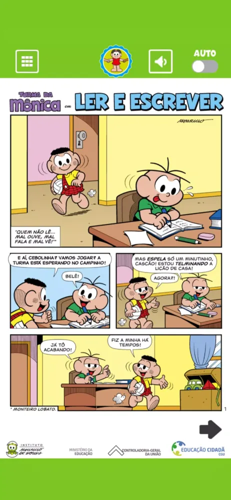 Capturas de tela do UM POR TODOS - REVISTAS