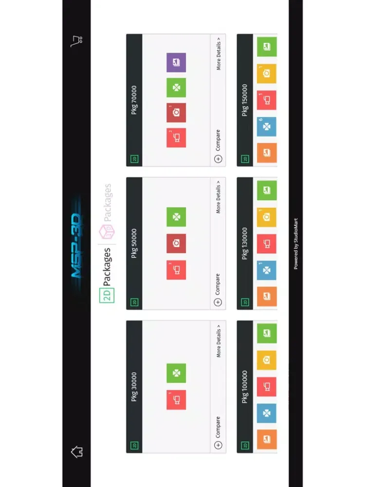 MSP3D iPad  Ekran Görüntüleri